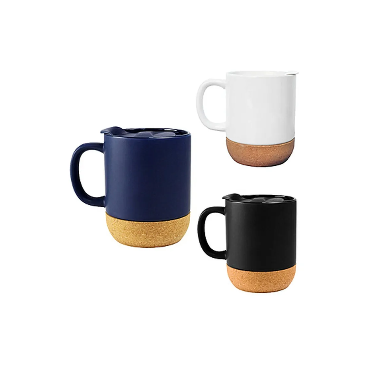 Ceramic Mug with Cork Bottom – 11oz