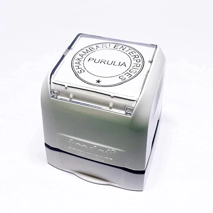Round Flash Stamp - 30mm